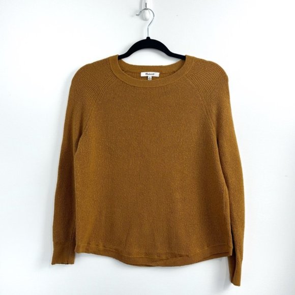 Madewell Jane Waffle Stitch Sweater Sz XS - Picture 2 of 6